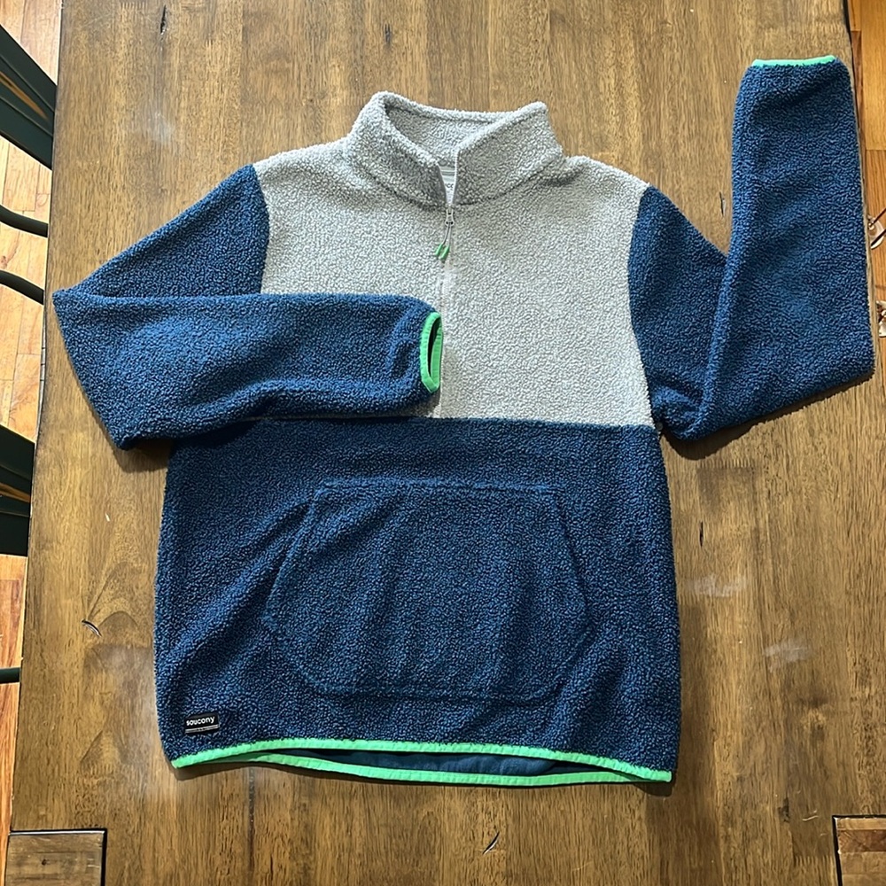 Saucony Men’s Fleece Quarter Zip